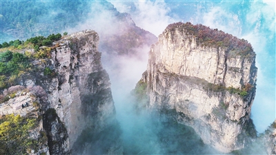 太行深處的云海奇觀(guān)